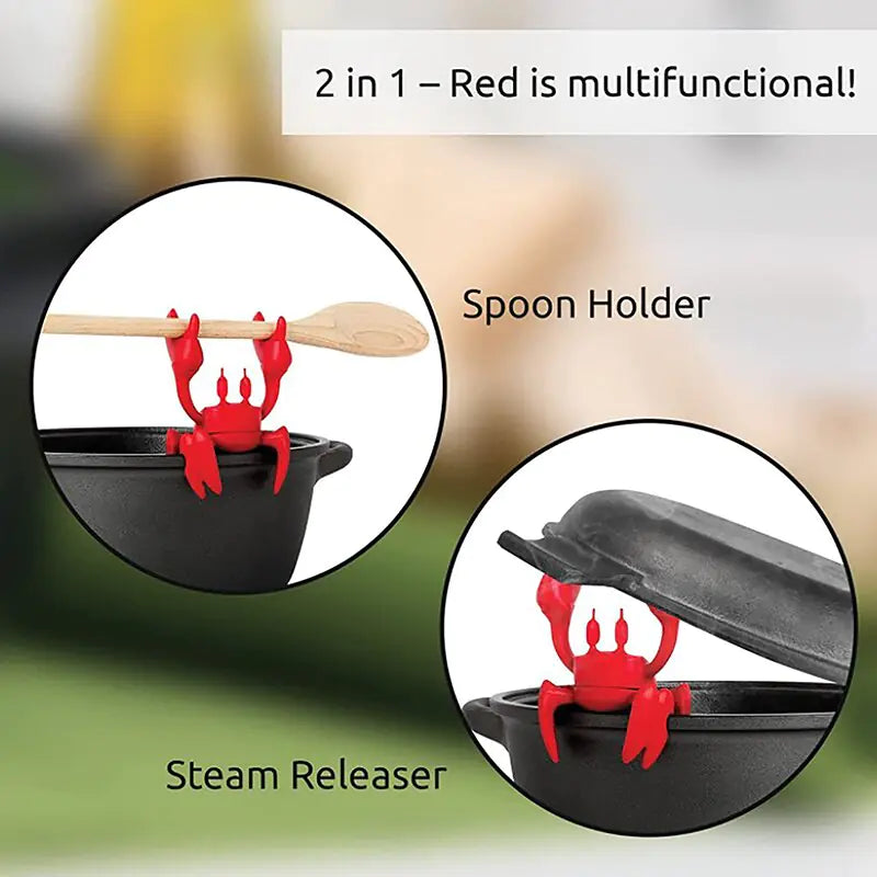 Red Crab Heatproof  Spoon Holder