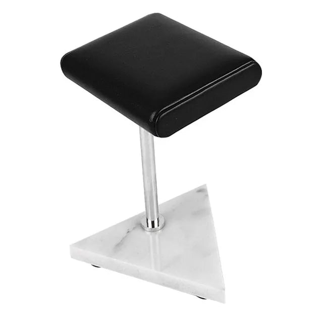 Marble and PU Leather Watch Holder Stand e