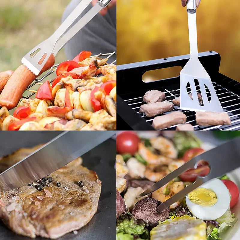 Stainless Steel BBQ Tools Set