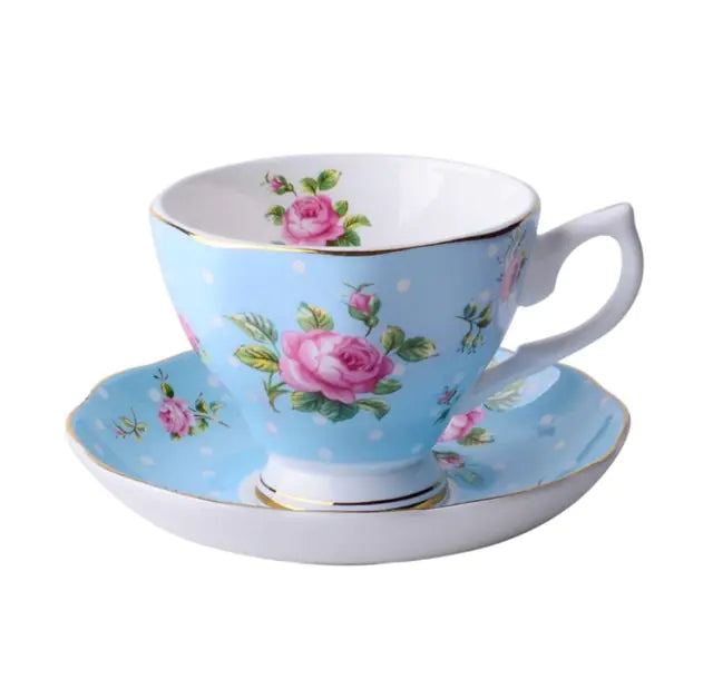 Kaffeetassen-Set aus Bone China