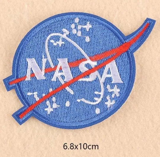 NASA Embroidered Heat Patch