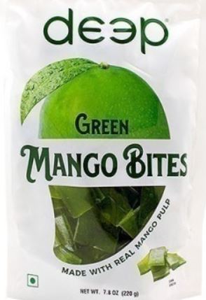 deep | Green Mango Bites | Made with real mango pulp | 220g