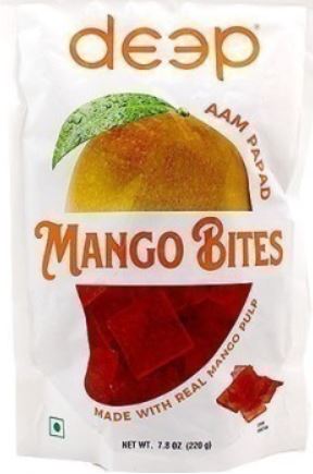 deep | Mango Bites | Made with real mango pulp | 220g