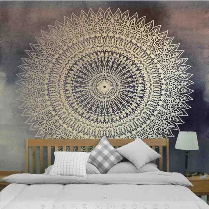 Indian Mandala Tapestry