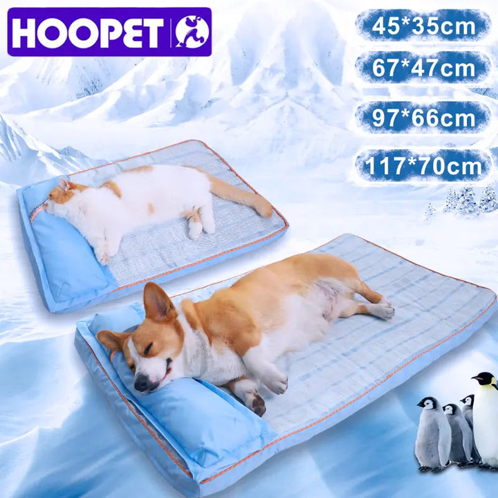 HOOPET Sommer-Hundebett, dicke Matte