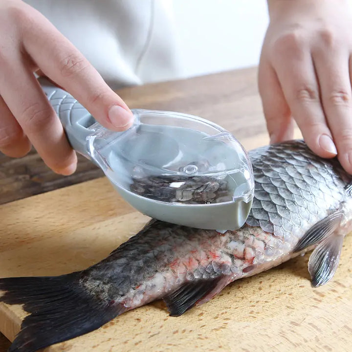 Kunststoff-Fischschuppenbürste zum Abschaben