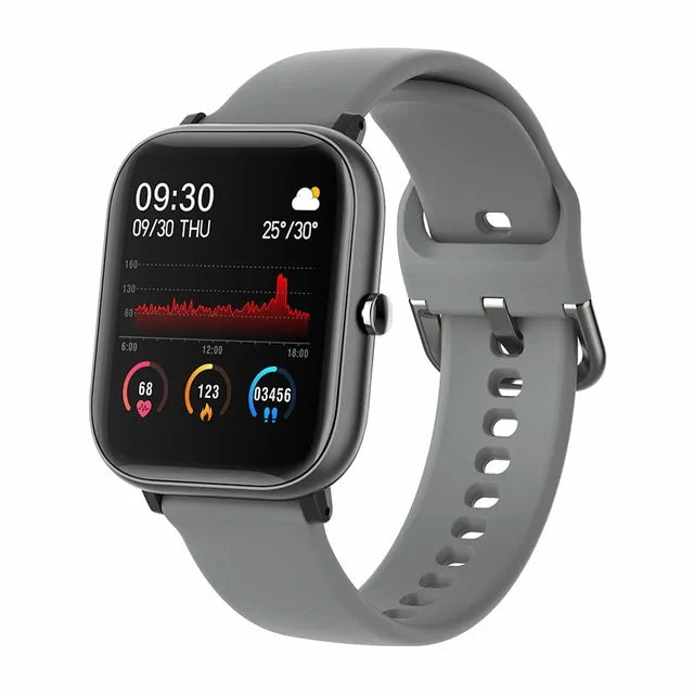 Herren-Smartwatch mit Full-Touch-Multisportmodus