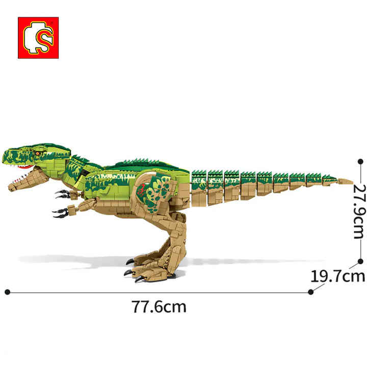 SEMBO BLOCK Tyrannosaurus Rex Dinosaurier Bausteine ​​Spielzeug