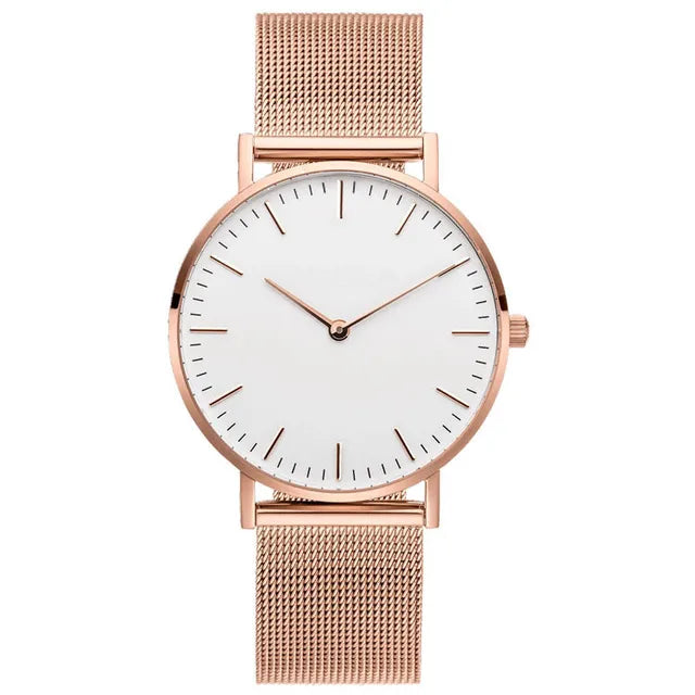 Luxusmarke Roségold Uhr