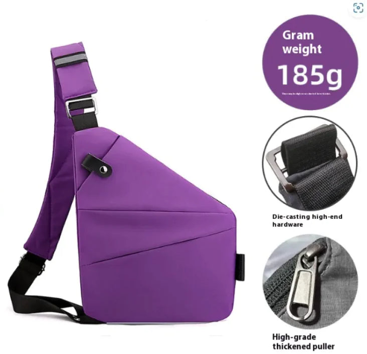 Simple Large-Capacity Shoulder Bag