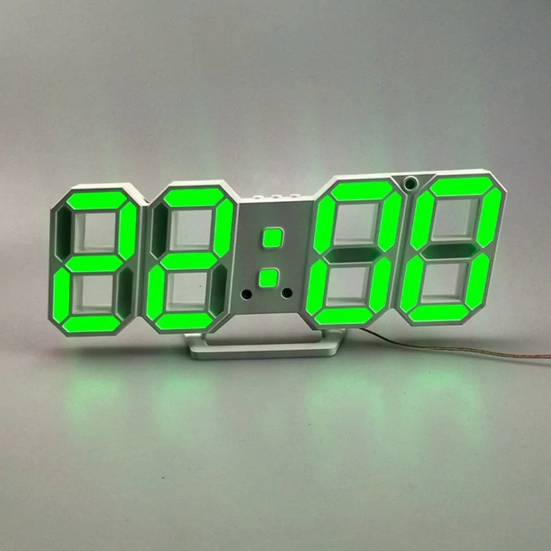 Digitale LED-Wanduhr