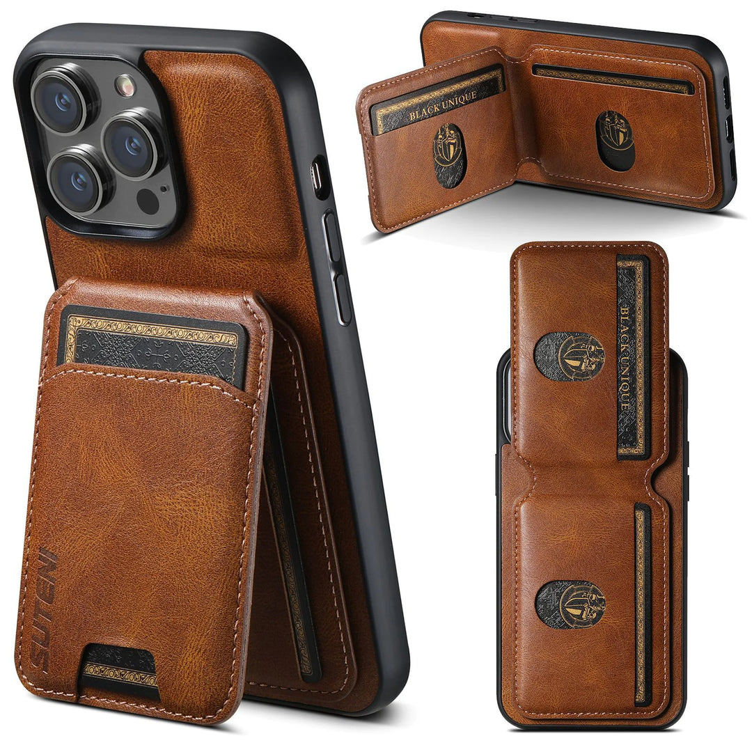 CardGuard Leather Phone Case