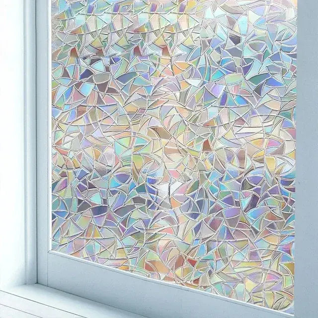 3D Regenbogen Fensterglas Aufkleber