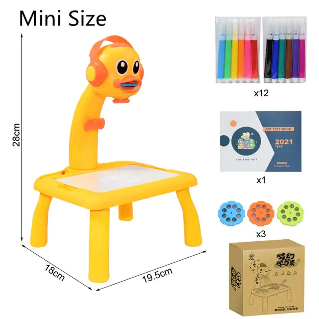 Mini-Kunsttisch-Set für Kinder