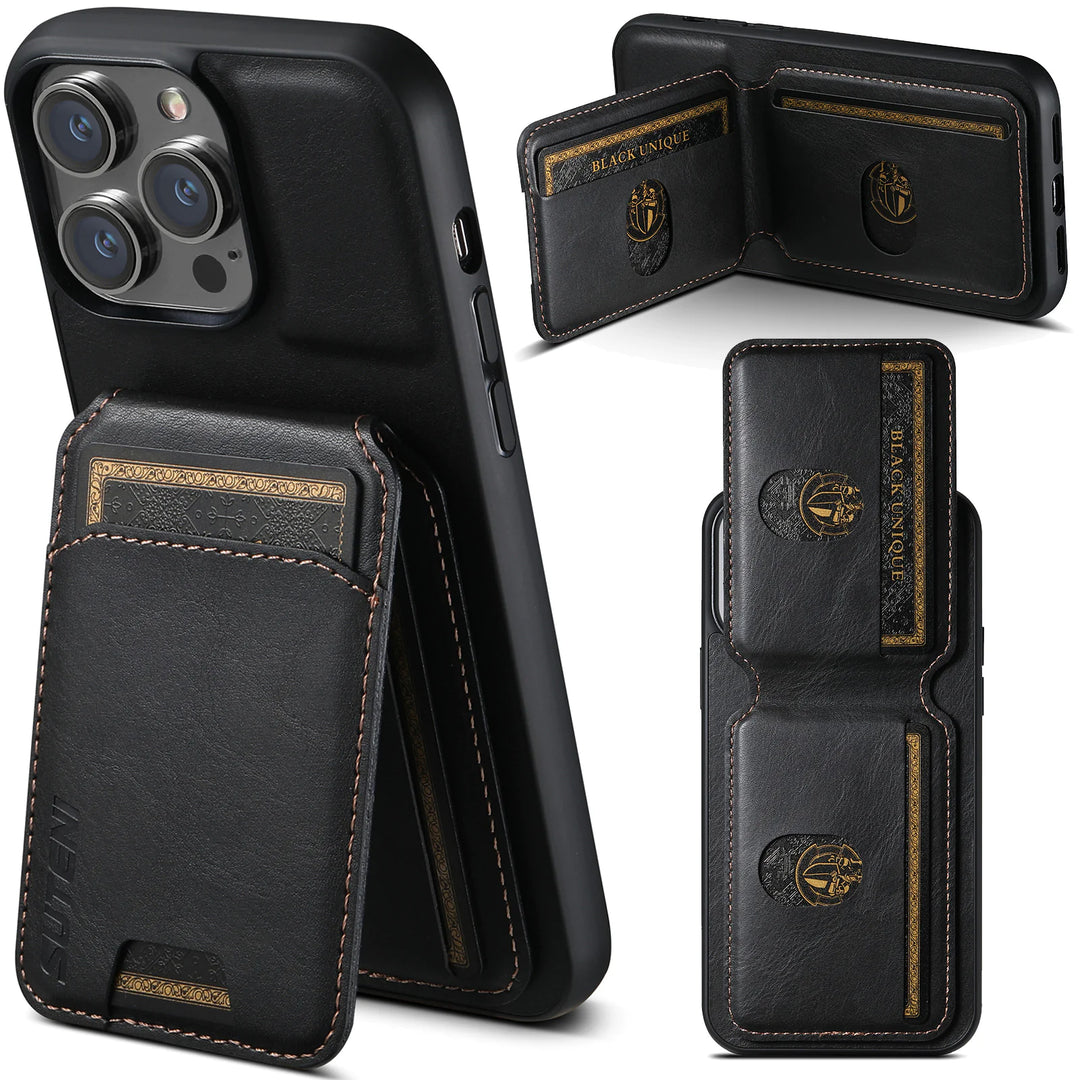 CardGuard Leather Phone Case