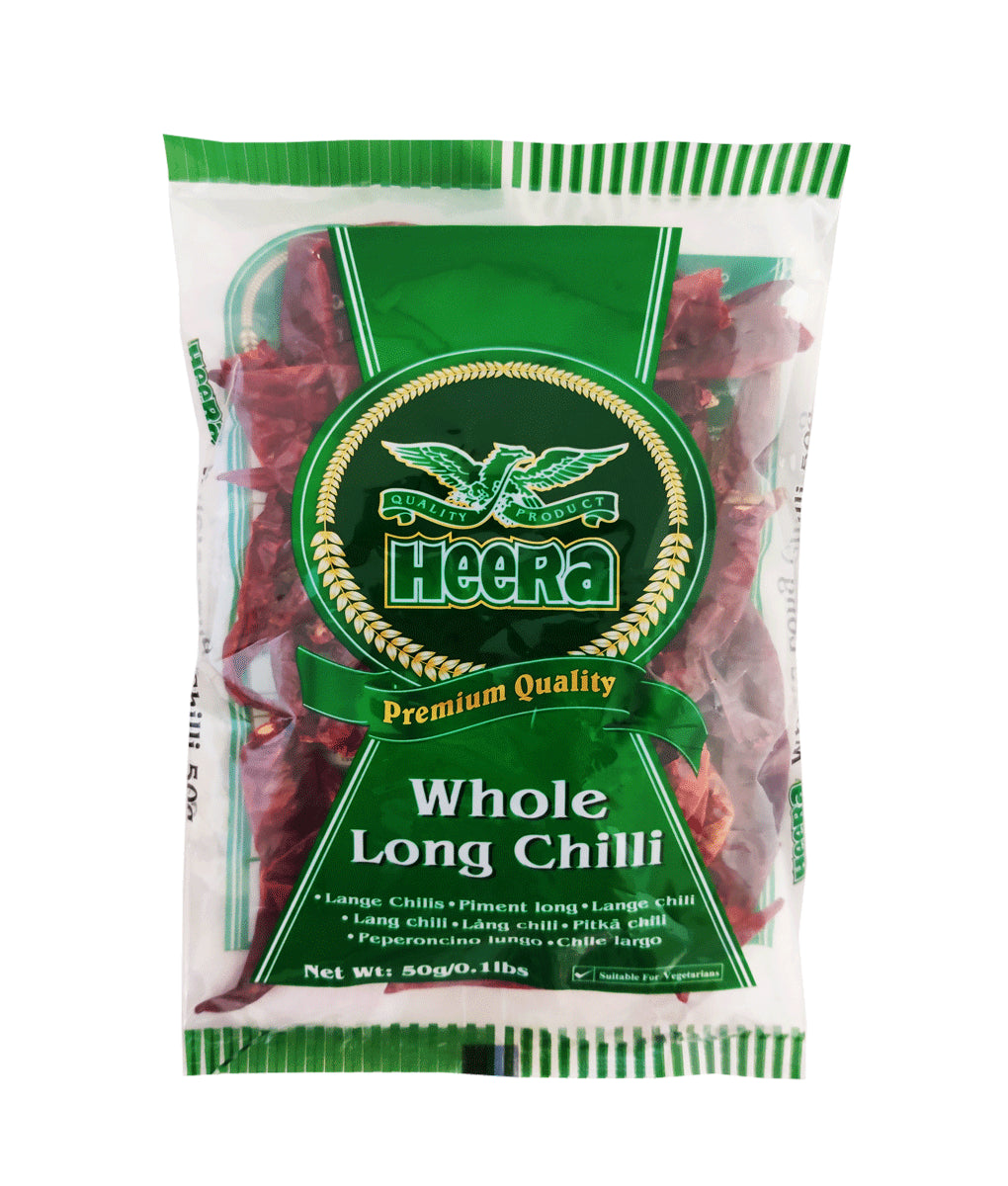 Heera chili whole long 200g