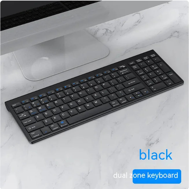 Bluetooth Dual-Mode Rechargeable Keyboard & Mouse Set