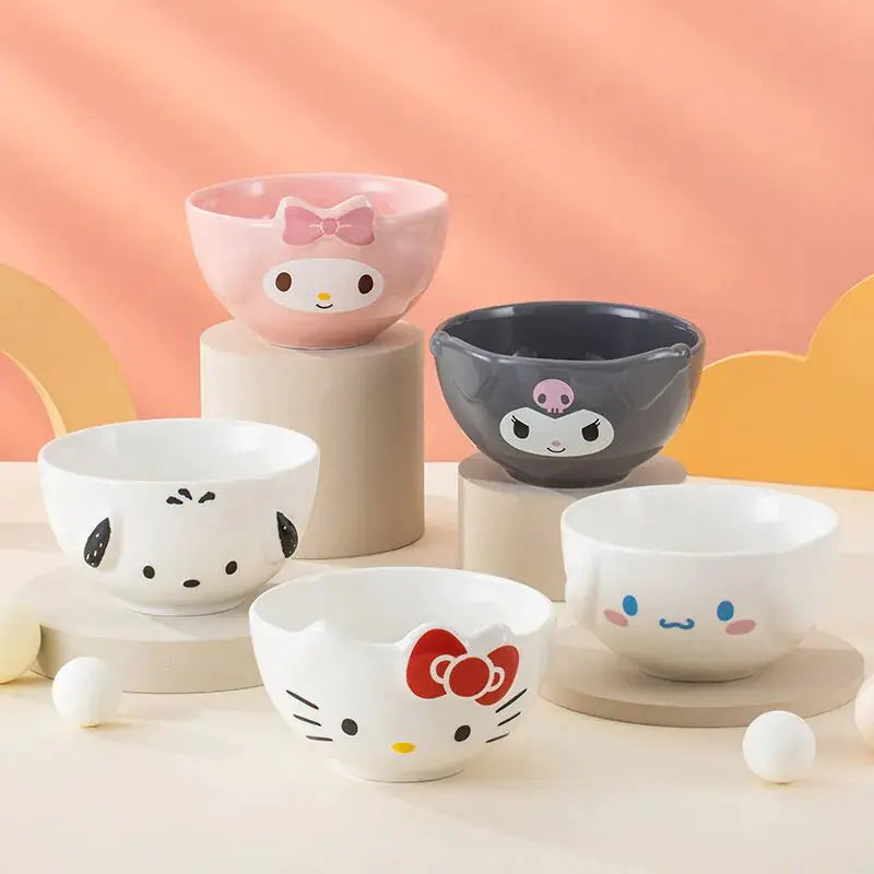 Süßes Sanrio Keramikschalen-Set