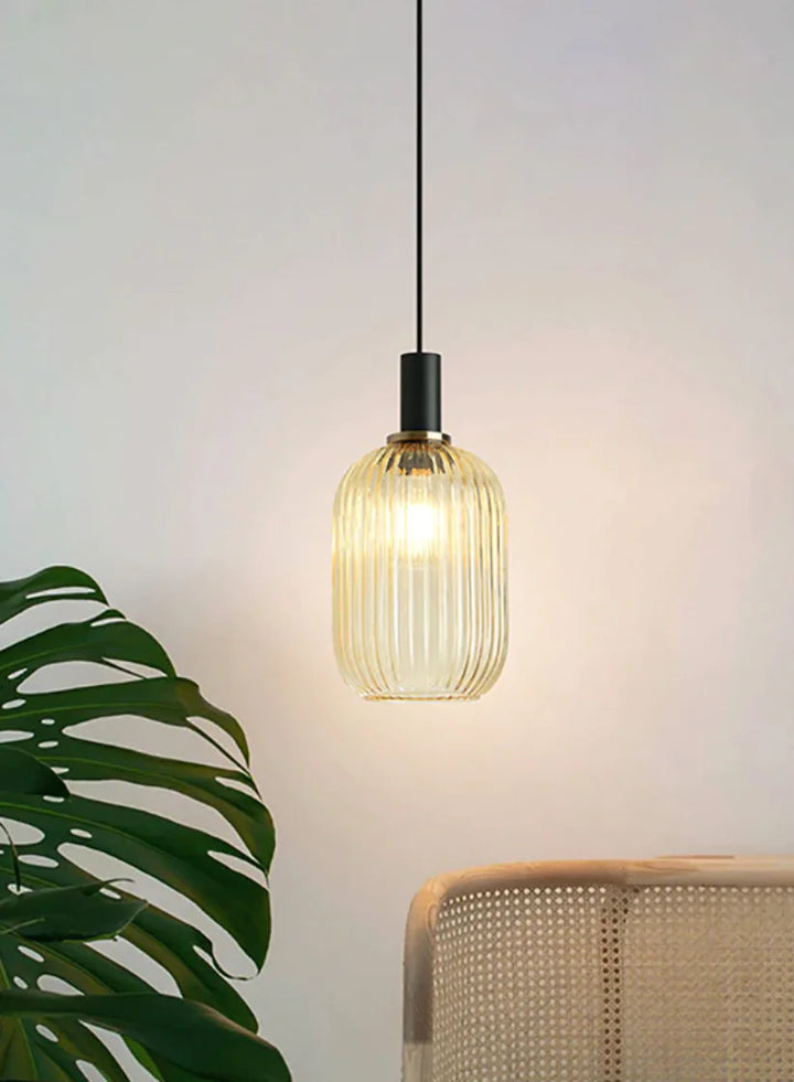 Lampe im Retro-Stil