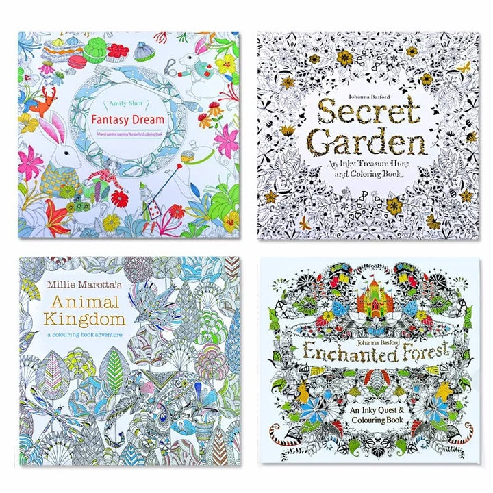 24 Pages Coloring Book