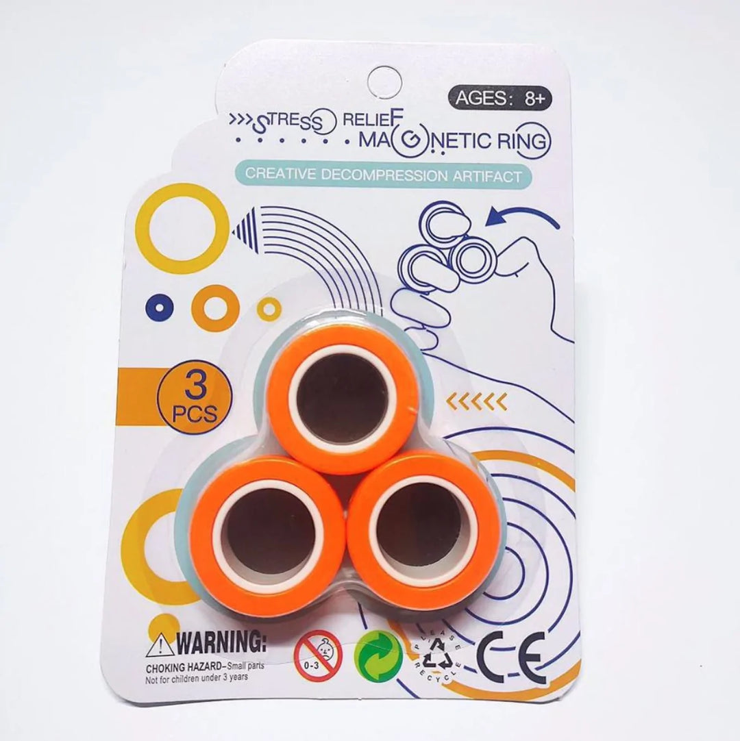 Magnetisches Fingerringe-Set