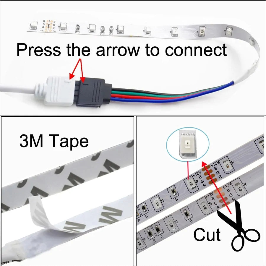 WiFi RGB LED-Lichtstreifen