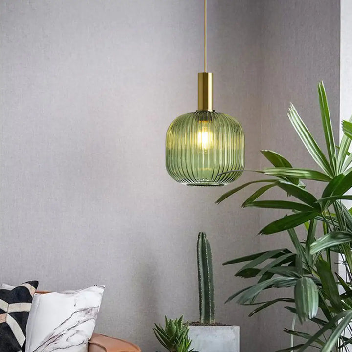 Lampe im Retro-Stil