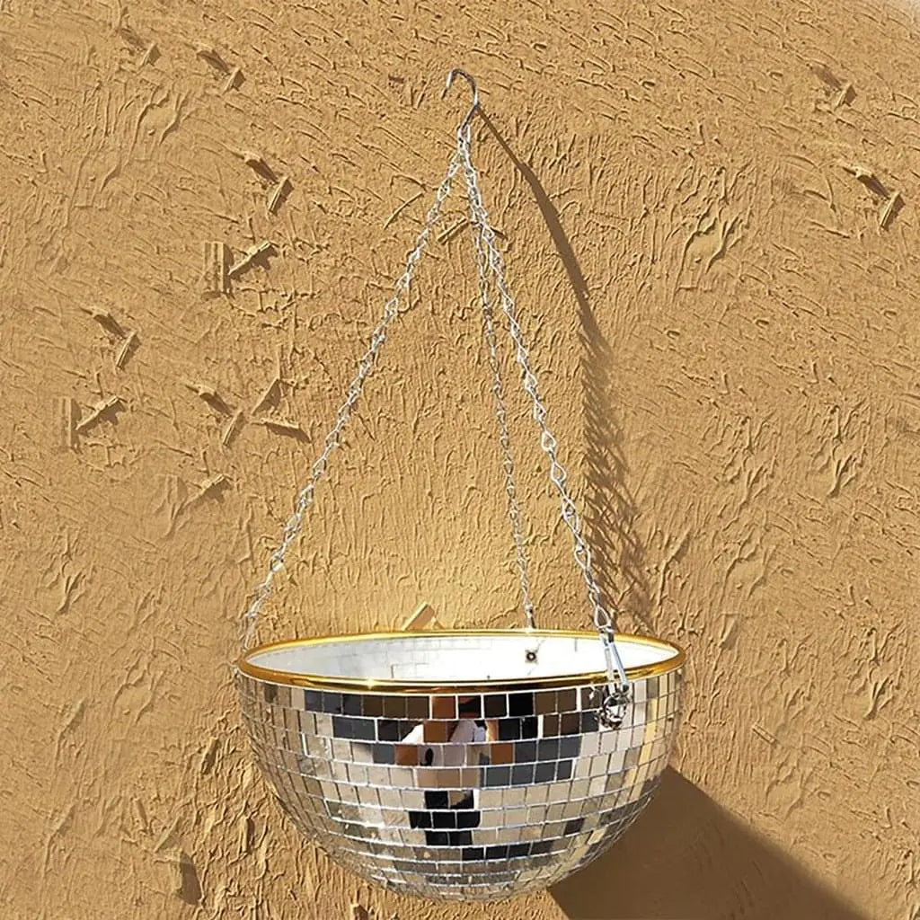 Disco Hanging Flower Pot