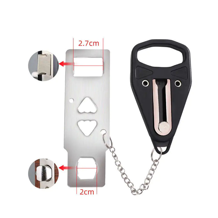 Double Hole Security Door Lock