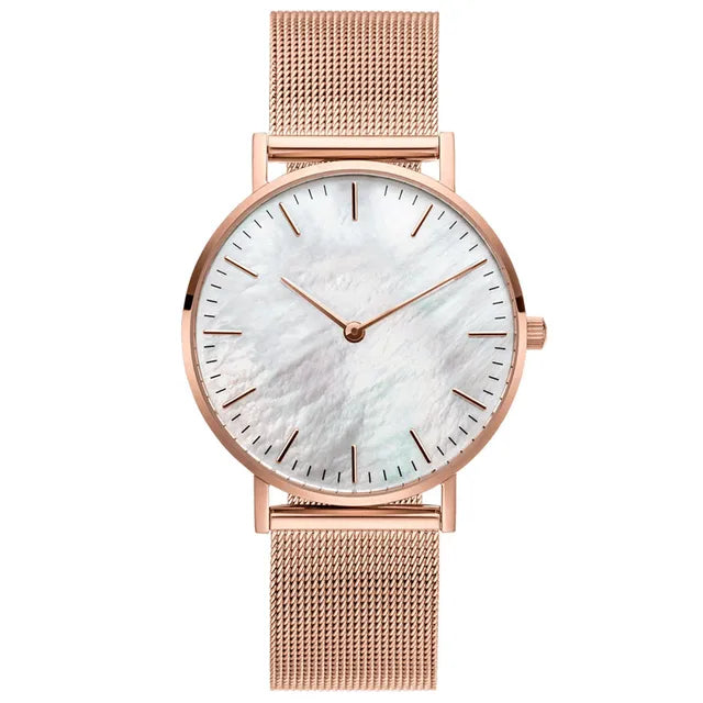 Luxusmarke Roségold Uhr