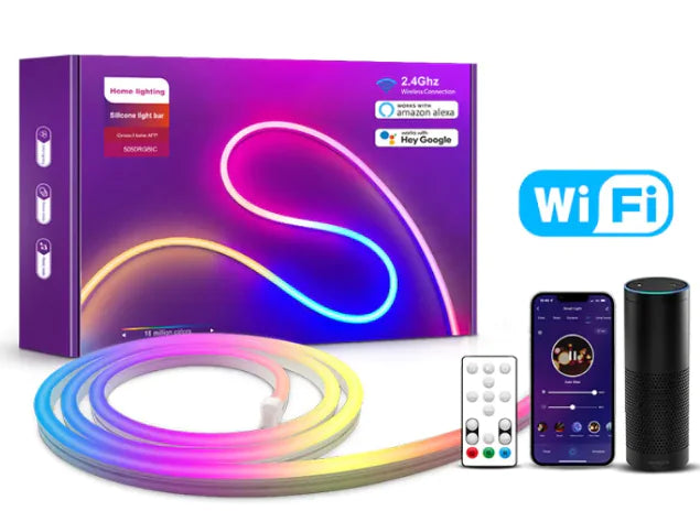 Wi-Fi Smart Silicone LED Neon Strip