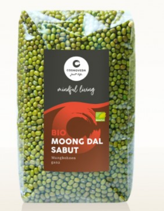 Cosmoveda Bio Moong Dal Sabut 500g