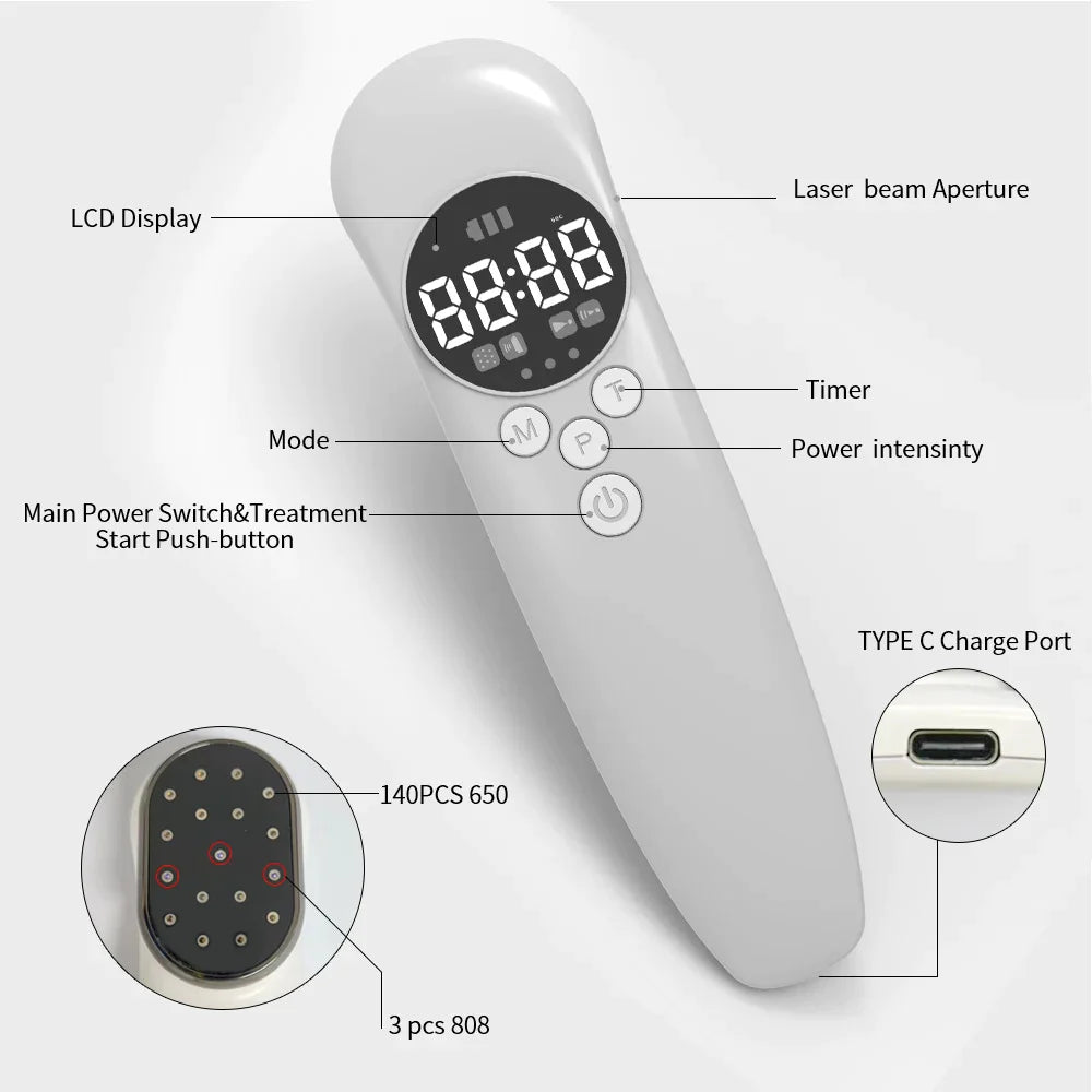 Pain Relief Laser Therapy Device