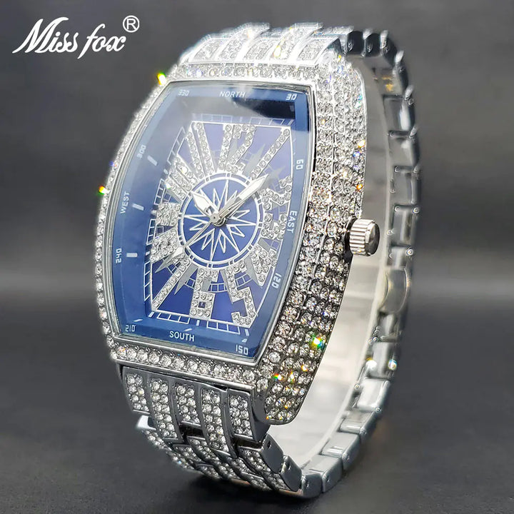 Iced Out Uhr für Männer