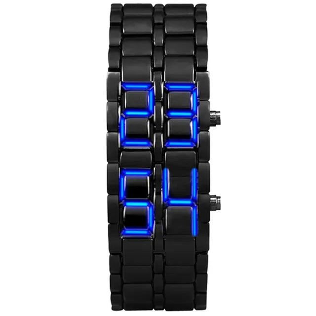 Digitale Lava-Armbanduhr für Herren