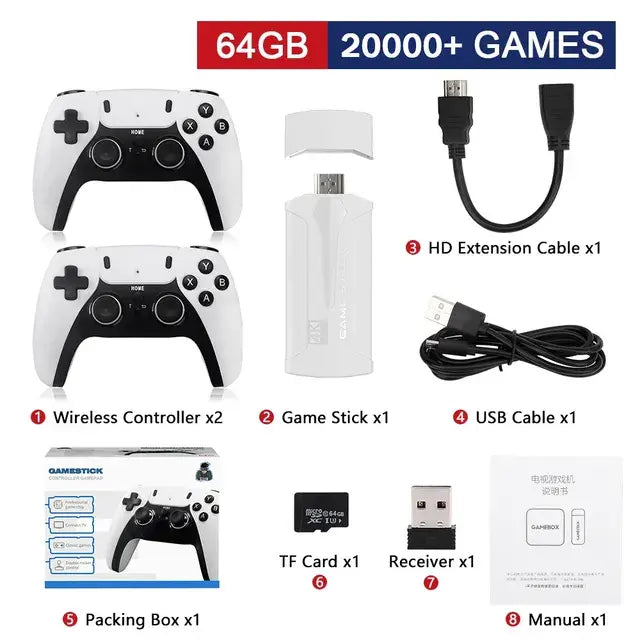 Wireless Retro Gaming Console