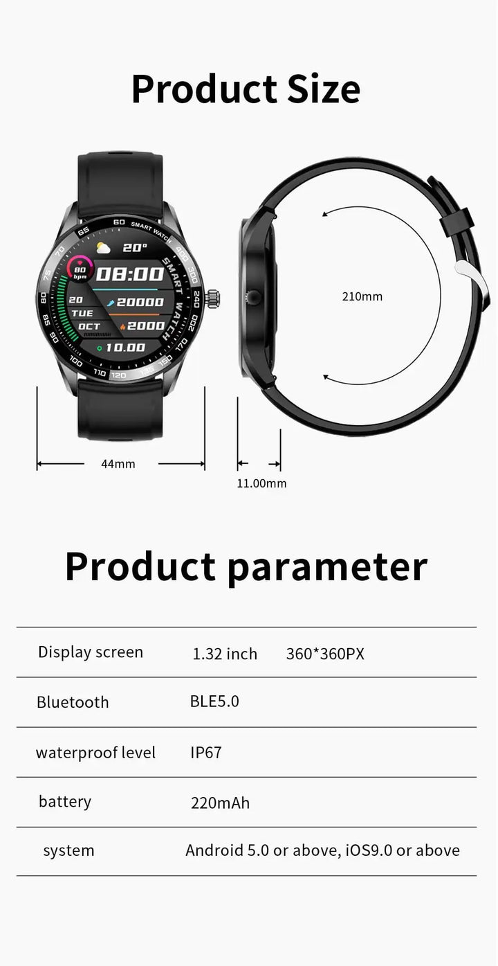 FitPro Smartwatch S5