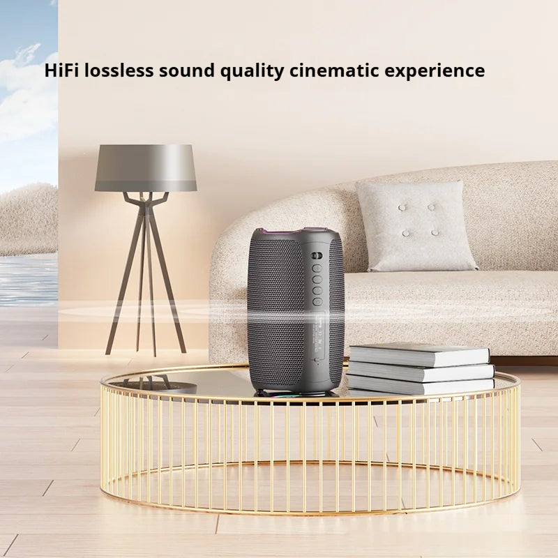 Portable Bluetooth Speaker with Microphone