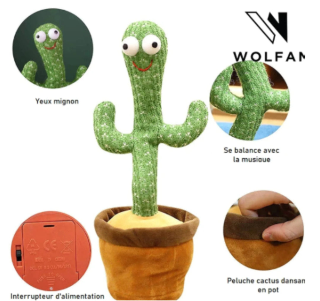 Dancing Cactus Plant Toy