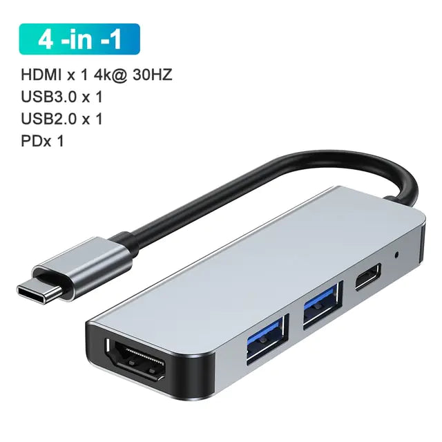 USB-C Multi-Hub-Dockingstation