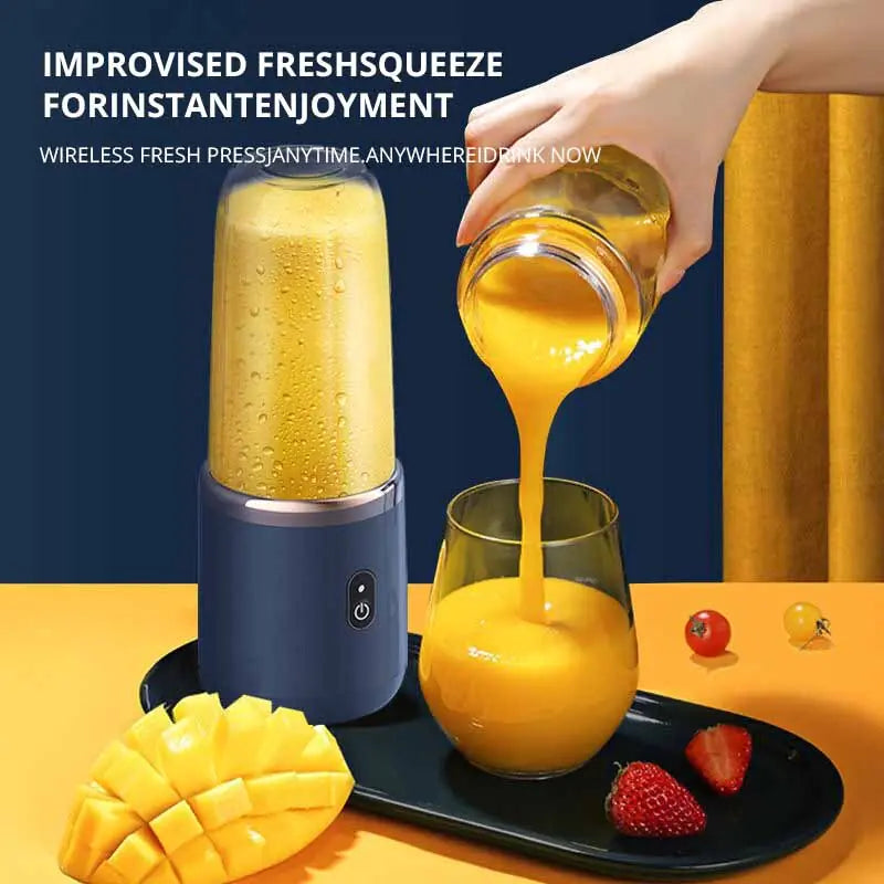 Portable Electric Small Juice Extractor Household Multi Function Juice Cup Mixing And Auxiliary Food