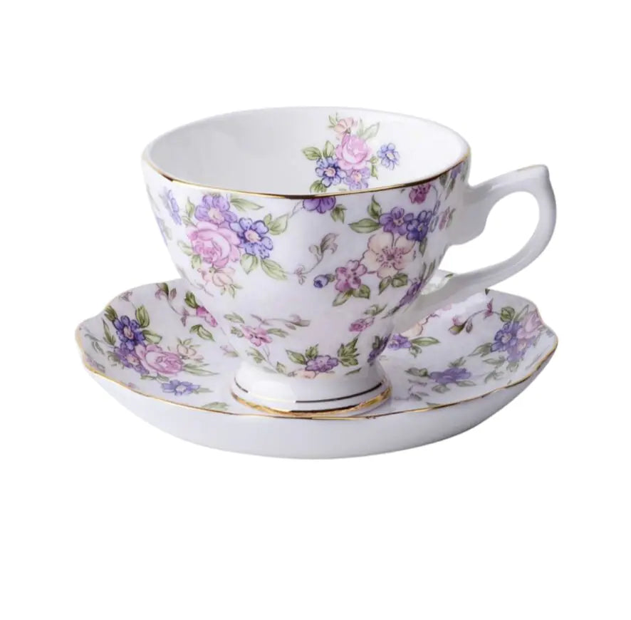 Bone China Coffee Cup Set