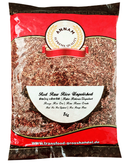 Annam Red Raw Rice Unpolished