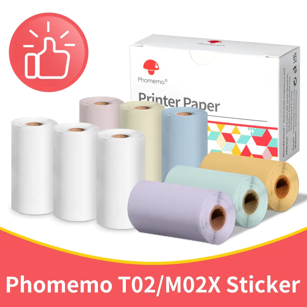 Transparent Sticker Thermal Paper