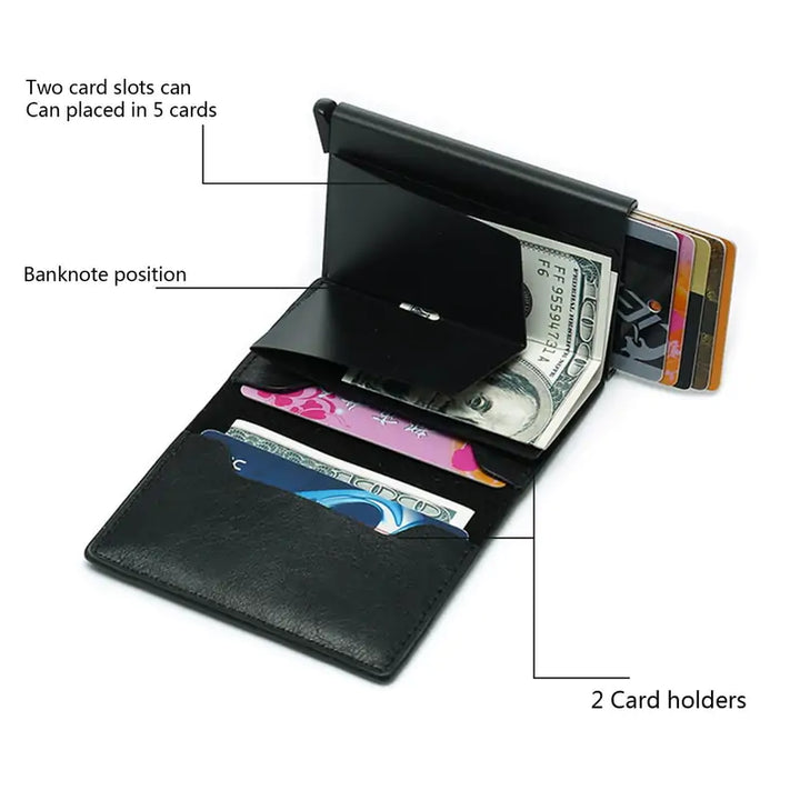 British Style Wallet Card Holder