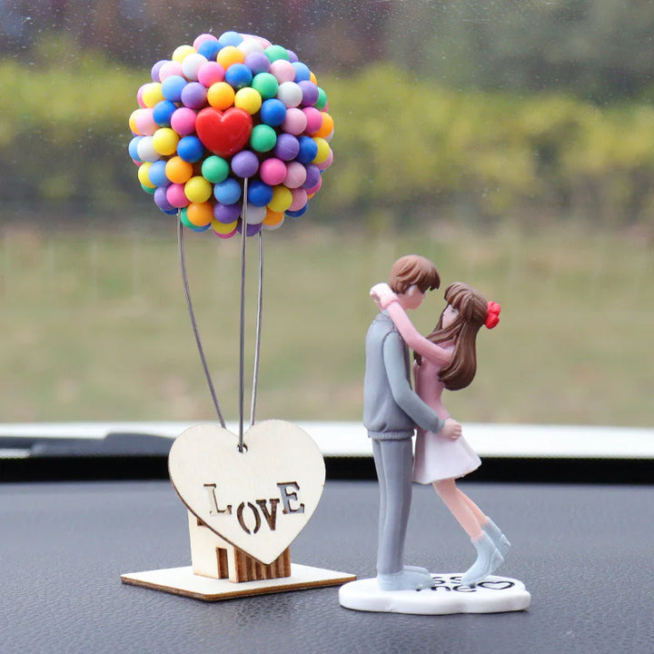 Car Decoration Dashboard Cute Couple