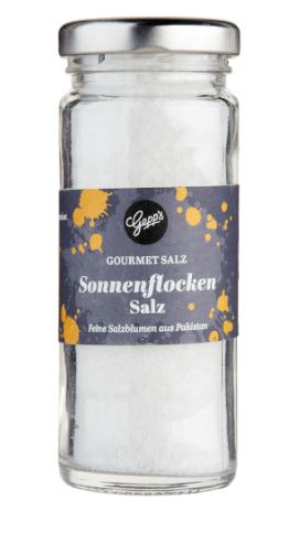 gepp's Sonnenflocken Salz bio | Gourmet Salz | 10 g