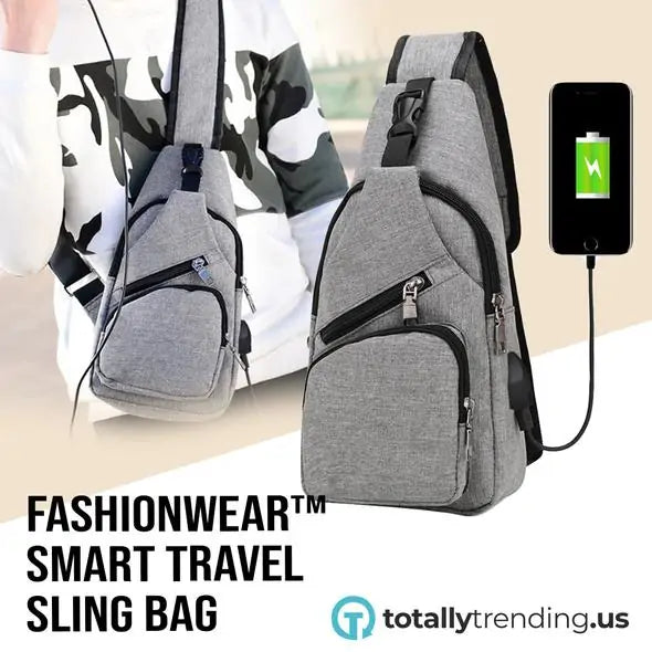 Multi-Functional Smart Travel Sling Bag