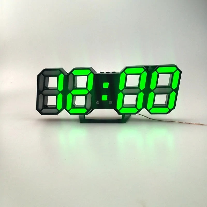 Digitale LED-Wanduhr