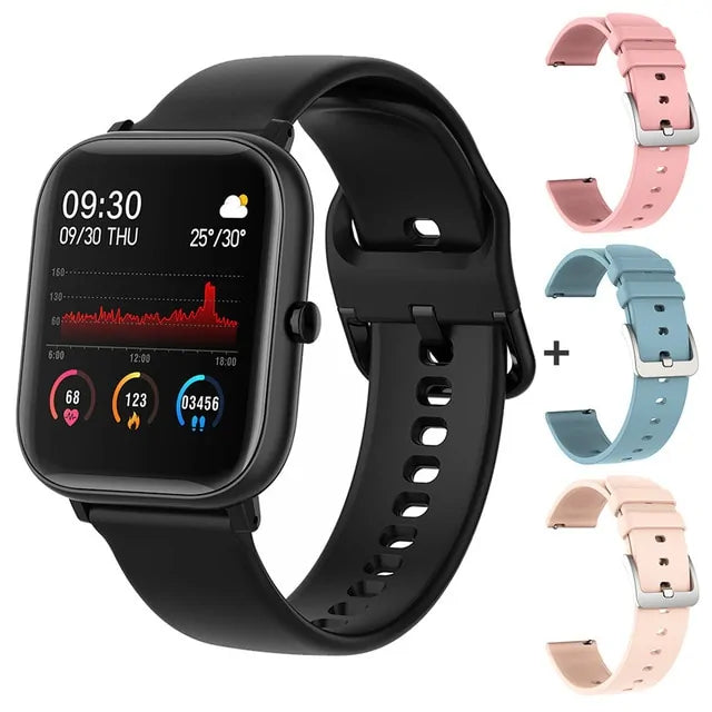 Herren-Smartwatch mit Full-Touch-Multisportmodus